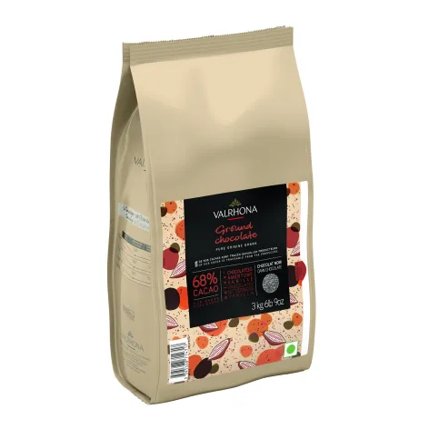 Valrhona Single Origin Ghana Dark Ground Chocolate